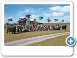 IX Congresso Mundial da raça Devon, Realizado no Brasil em Maio de 2012, em visita a Cabanha Santa Lúcia.